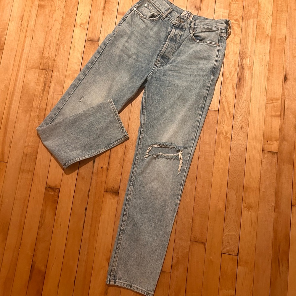 Free People Straight Leg Jeans